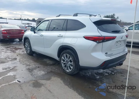 2023 Toyota Highlander Limited from USA, damaged, VIN 5TDKDRBH4PS012759